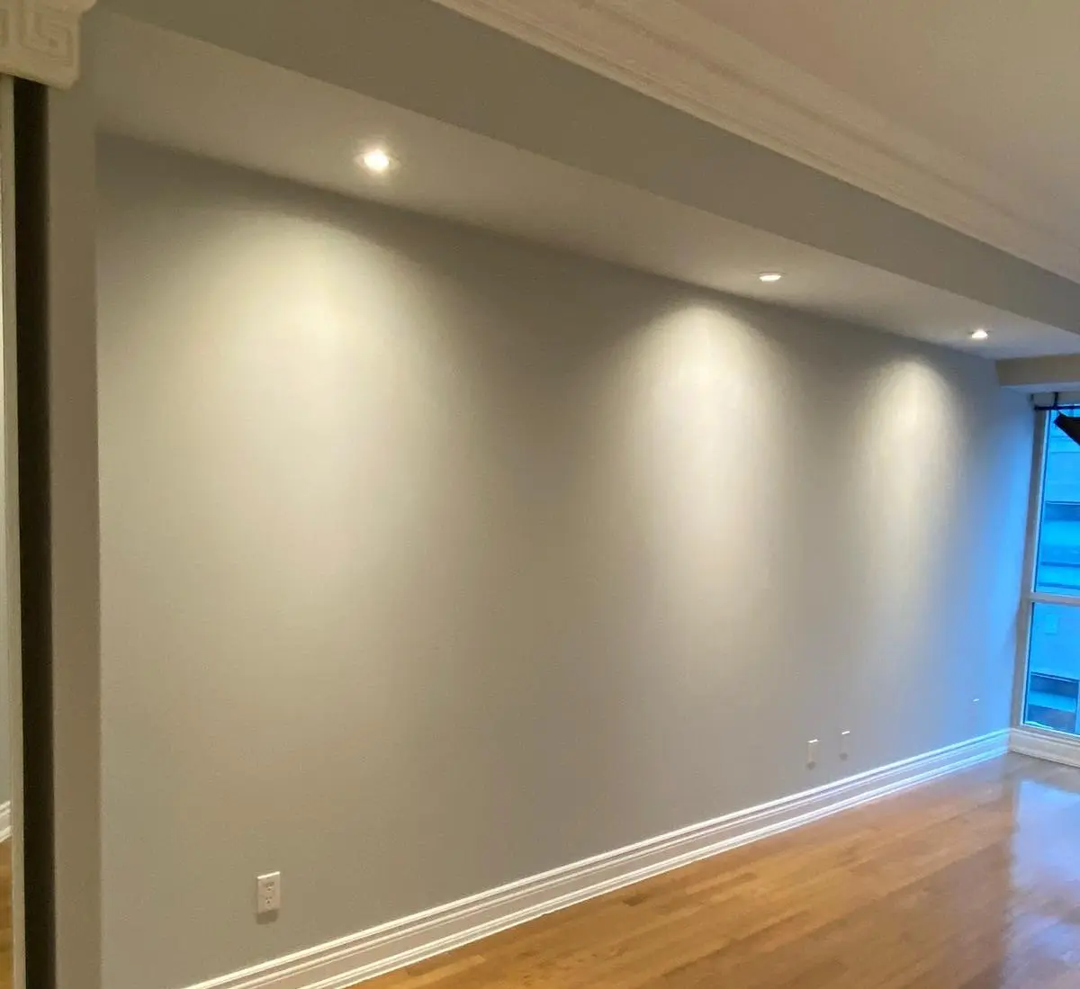 Toronto condo interior fully repainted